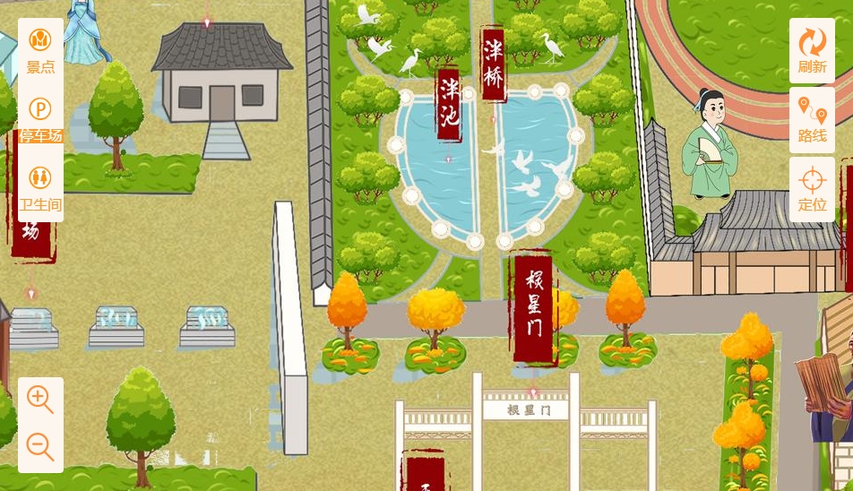 文昌手绘地图景区语音讲解导览系统：智慧景区建设的基石